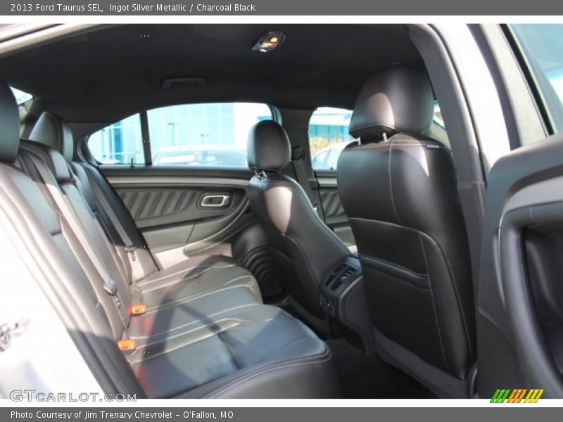 Ingot Silver Metallic / Charcoal Black 2013 Ford Taurus SEL