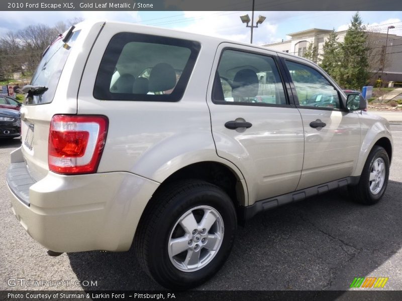 Gold Leaf Metallic / Stone 2010 Ford Escape XLS