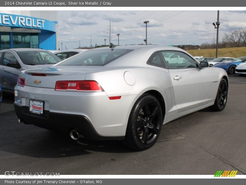 Silver Ice Metallic / Gray 2014 Chevrolet Camaro LS Coupe