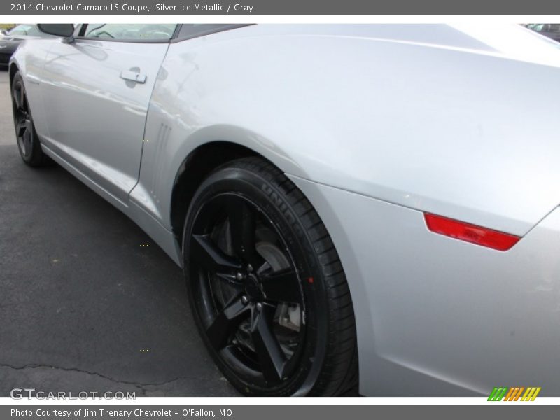 Silver Ice Metallic / Gray 2014 Chevrolet Camaro LS Coupe