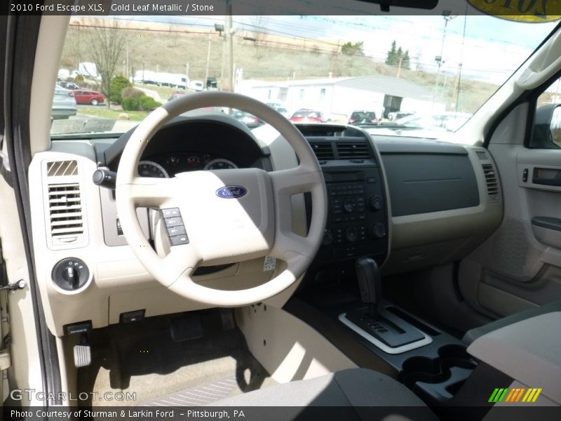 Gold Leaf Metallic / Stone 2010 Ford Escape XLS