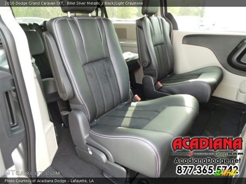 Billet Silver Metallic / Black/Light Graystone 2016 Dodge Grand Caravan SXT
