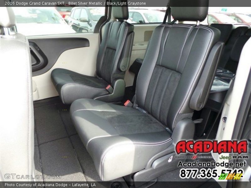 Billet Silver Metallic / Black/Light Graystone 2016 Dodge Grand Caravan SXT