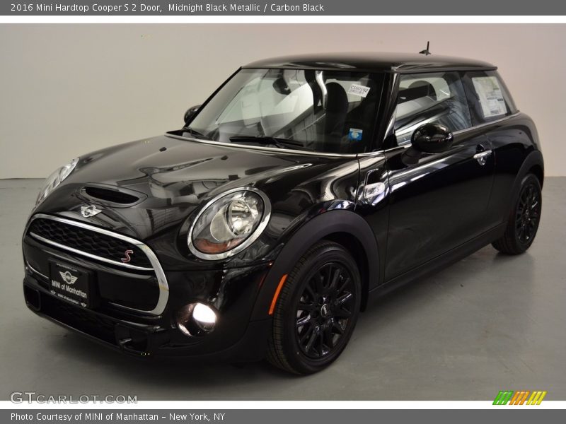Midnight Black Metallic / Carbon Black 2016 Mini Hardtop Cooper S 2 Door
