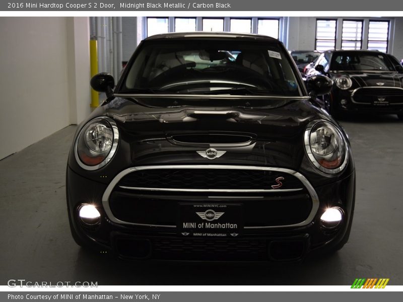 Midnight Black Metallic / Carbon Black 2016 Mini Hardtop Cooper S 2 Door