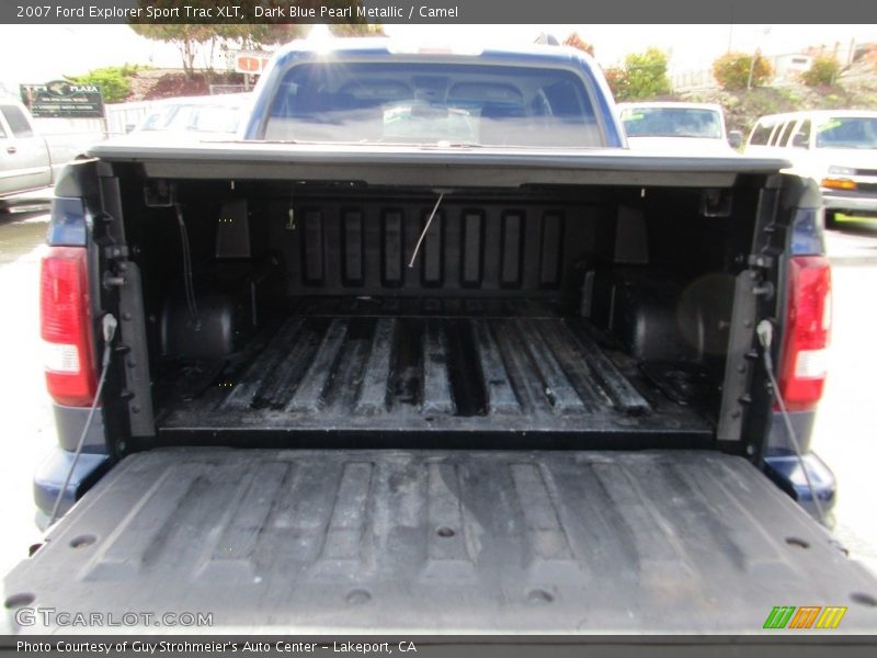 Dark Blue Pearl Metallic / Camel 2007 Ford Explorer Sport Trac XLT