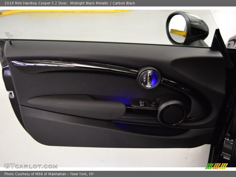 Midnight Black Metallic / Carbon Black 2016 Mini Hardtop Cooper S 2 Door