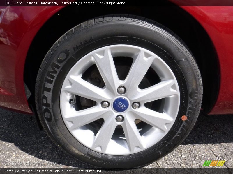 Ruby Red / Charcoal Black/Light Stone 2013 Ford Fiesta SE Hatchback