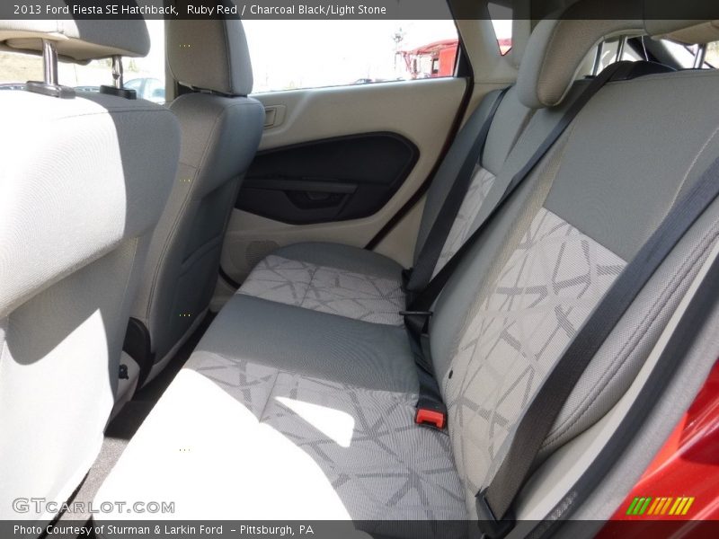Ruby Red / Charcoal Black/Light Stone 2013 Ford Fiesta SE Hatchback