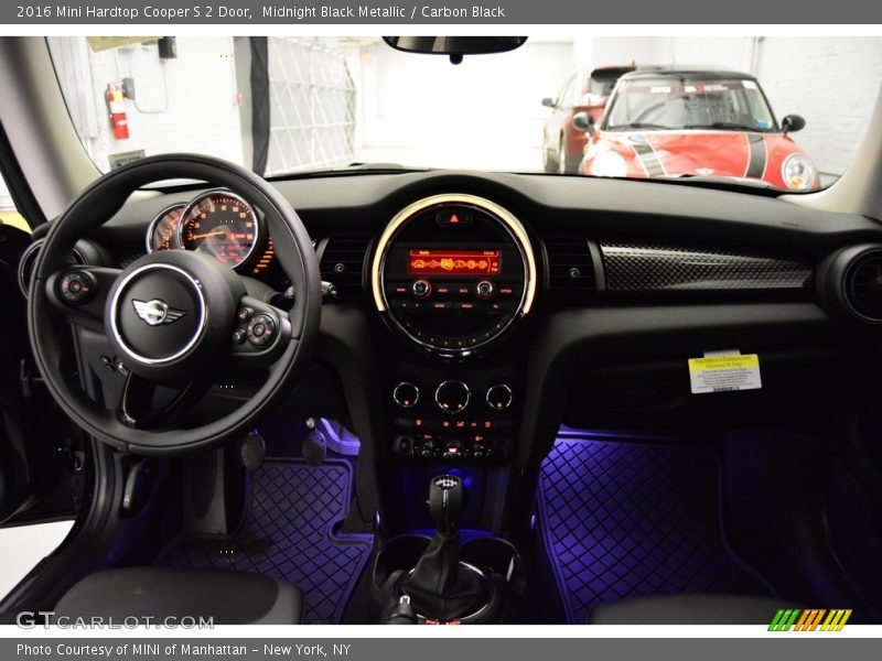 Midnight Black Metallic / Carbon Black 2016 Mini Hardtop Cooper S 2 Door
