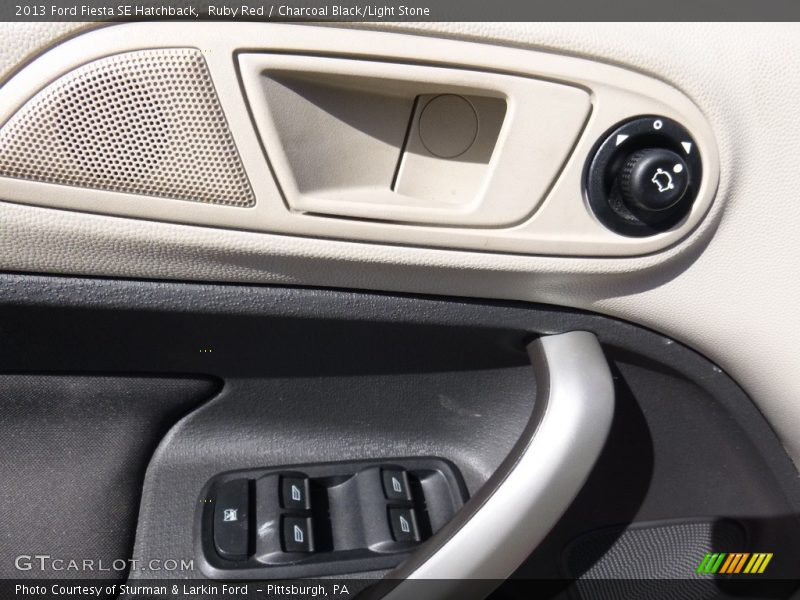 Ruby Red / Charcoal Black/Light Stone 2013 Ford Fiesta SE Hatchback