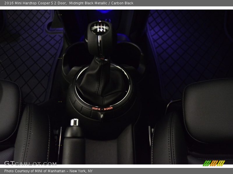 Midnight Black Metallic / Carbon Black 2016 Mini Hardtop Cooper S 2 Door