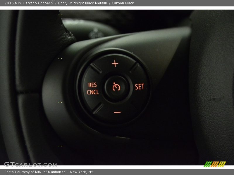 Midnight Black Metallic / Carbon Black 2016 Mini Hardtop Cooper S 2 Door