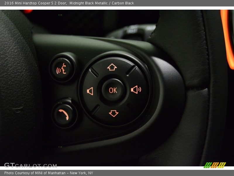 Midnight Black Metallic / Carbon Black 2016 Mini Hardtop Cooper S 2 Door