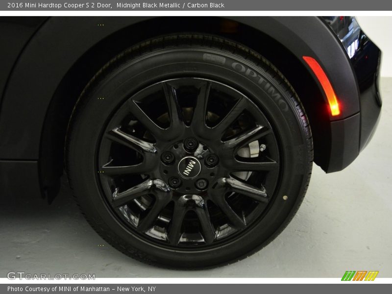 Midnight Black Metallic / Carbon Black 2016 Mini Hardtop Cooper S 2 Door