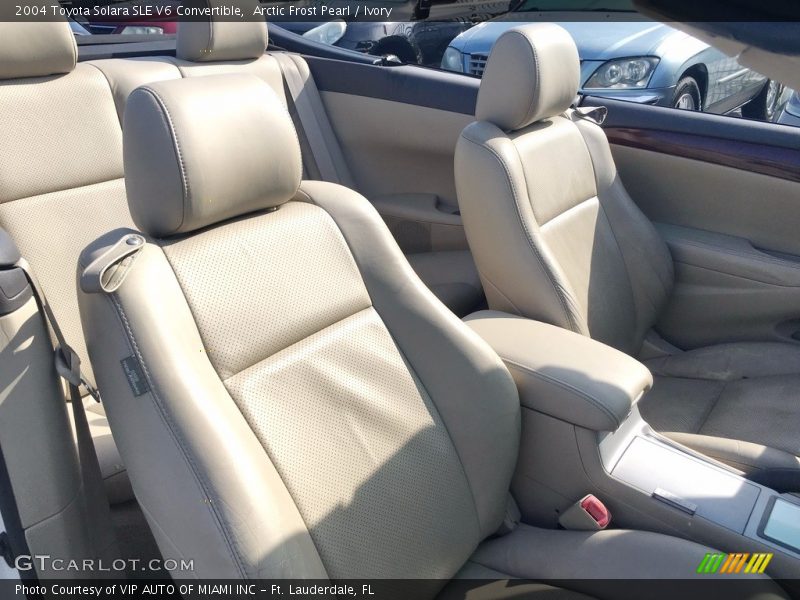 Arctic Frost Pearl / Ivory 2004 Toyota Solara SLE V6 Convertible