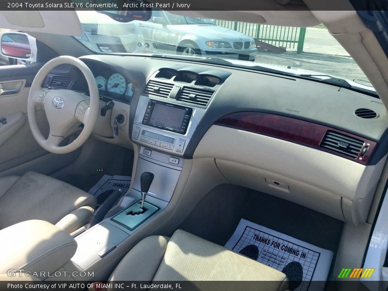 Arctic Frost Pearl / Ivory 2004 Toyota Solara SLE V6 Convertible
