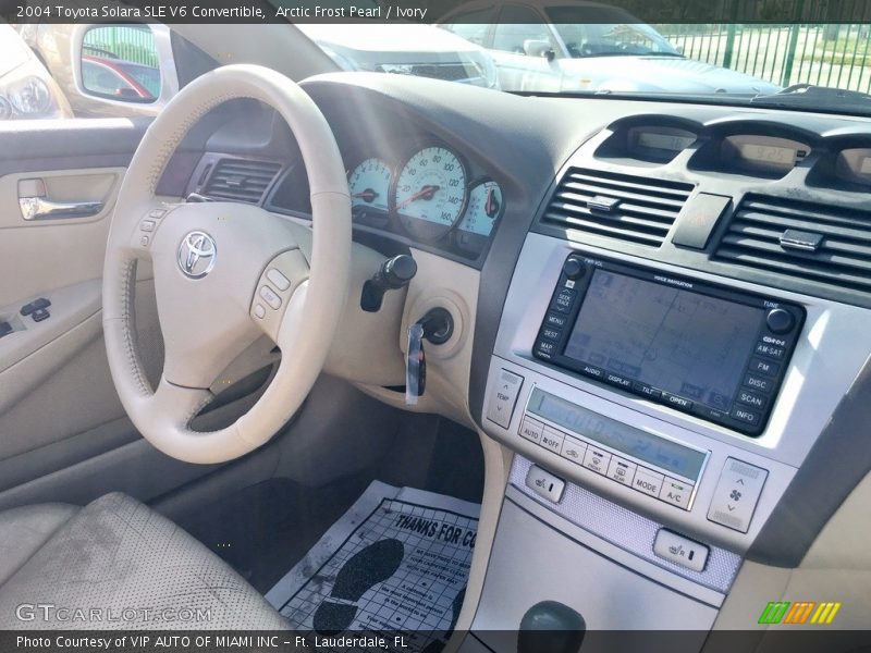 Arctic Frost Pearl / Ivory 2004 Toyota Solara SLE V6 Convertible