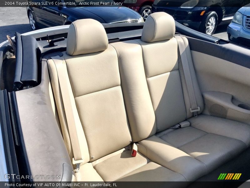 Arctic Frost Pearl / Ivory 2004 Toyota Solara SLE V6 Convertible