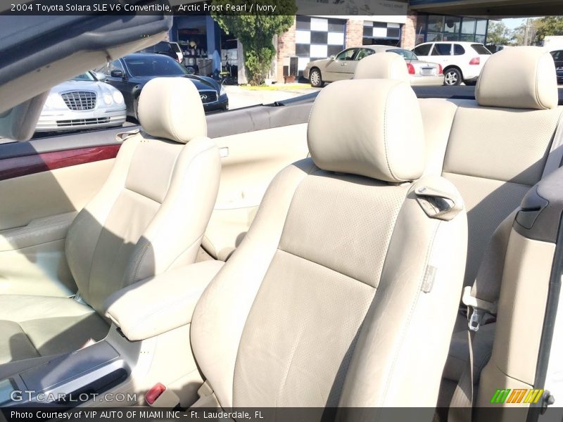 Arctic Frost Pearl / Ivory 2004 Toyota Solara SLE V6 Convertible