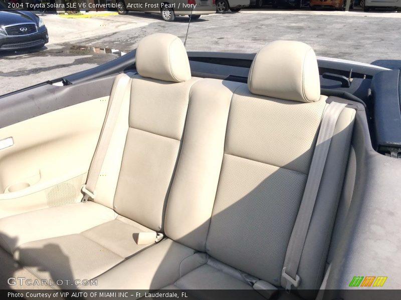 Arctic Frost Pearl / Ivory 2004 Toyota Solara SLE V6 Convertible