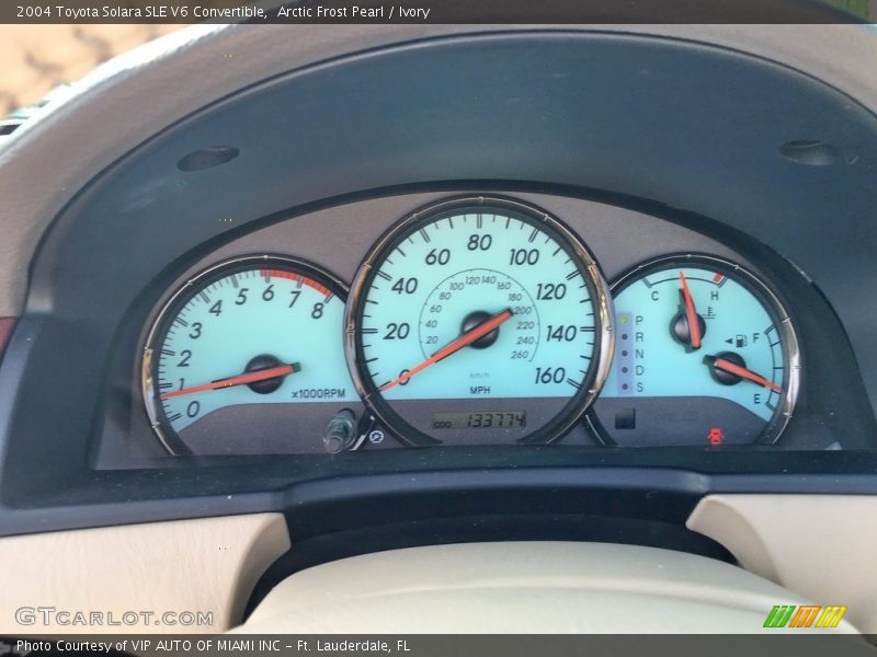 Arctic Frost Pearl / Ivory 2004 Toyota Solara SLE V6 Convertible