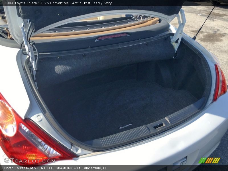 Arctic Frost Pearl / Ivory 2004 Toyota Solara SLE V6 Convertible