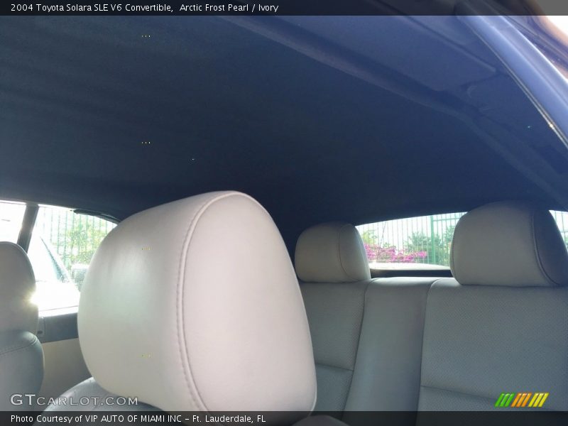Arctic Frost Pearl / Ivory 2004 Toyota Solara SLE V6 Convertible