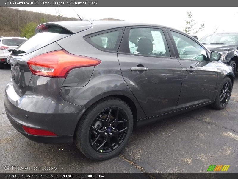Magnetic / Charcoal Black 2016 Ford Focus SE Hatch