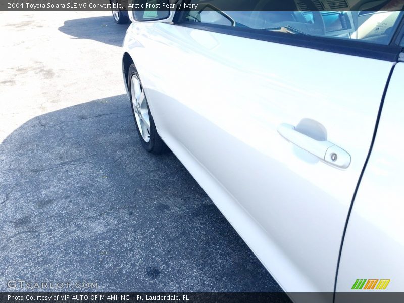Arctic Frost Pearl / Ivory 2004 Toyota Solara SLE V6 Convertible