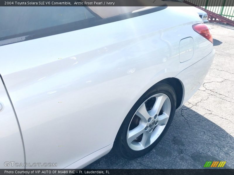 Arctic Frost Pearl / Ivory 2004 Toyota Solara SLE V6 Convertible
