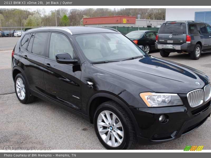 Jet Black / Oyster 2013 BMW X3 xDrive 28i