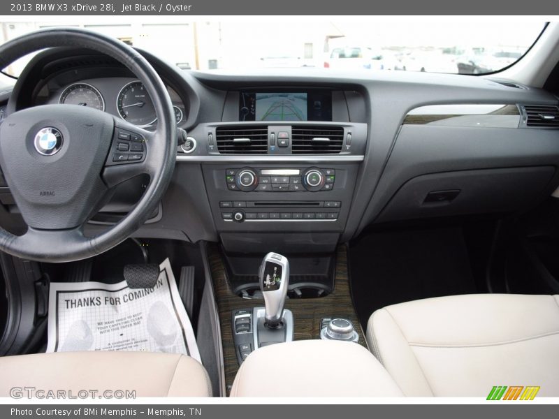 Jet Black / Oyster 2013 BMW X3 xDrive 28i
