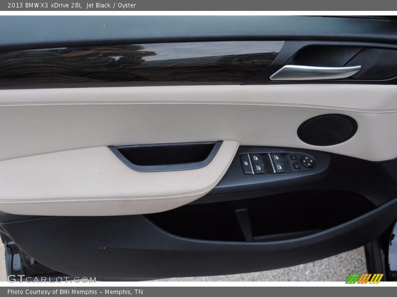 Jet Black / Oyster 2013 BMW X3 xDrive 28i