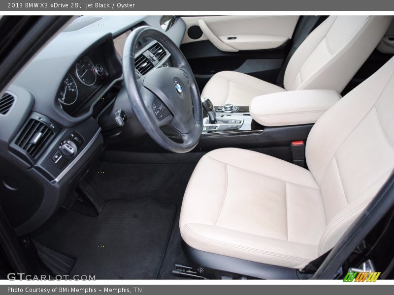 Jet Black / Oyster 2013 BMW X3 xDrive 28i