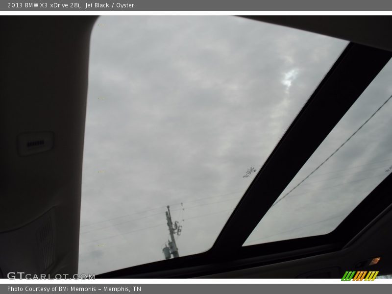 Jet Black / Oyster 2013 BMW X3 xDrive 28i