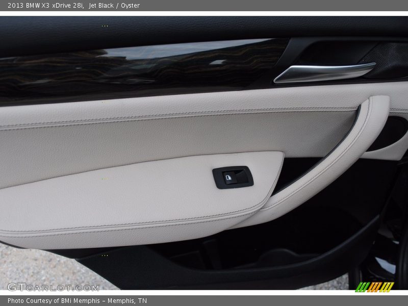 Jet Black / Oyster 2013 BMW X3 xDrive 28i