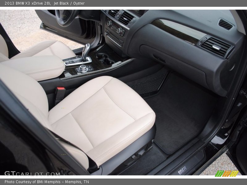 Jet Black / Oyster 2013 BMW X3 xDrive 28i