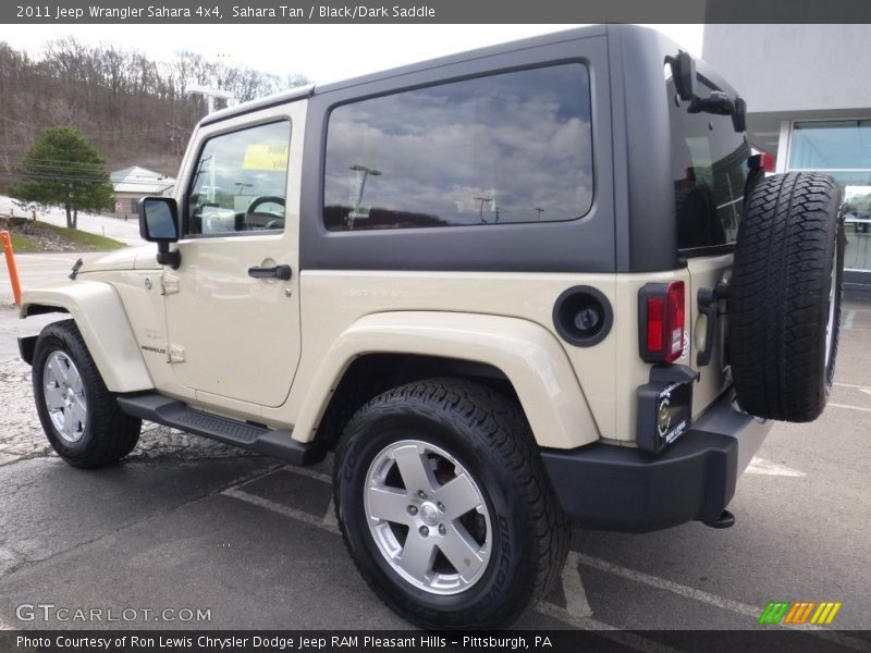 Sahara Tan / Black/Dark Saddle 2011 Jeep Wrangler Sahara 4x4