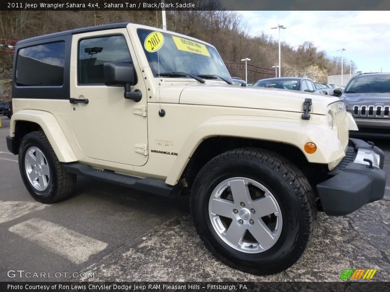 Front 3/4 View of 2011 Wrangler Sahara 4x4
