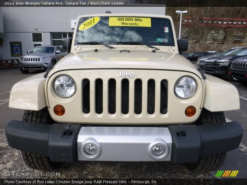 Sahara Tan / Black/Dark Saddle 2011 Jeep Wrangler Sahara 4x4