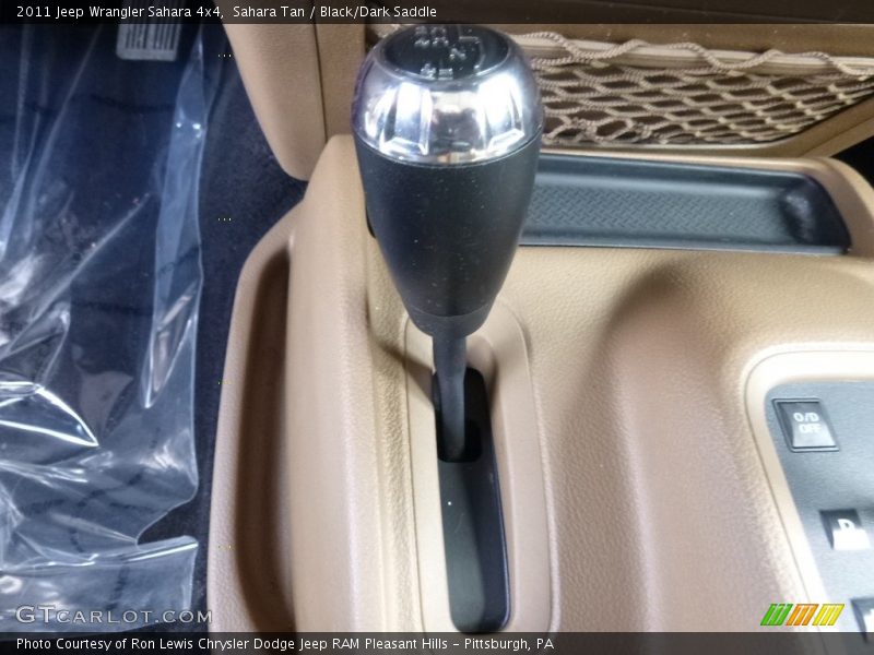 Sahara Tan / Black/Dark Saddle 2011 Jeep Wrangler Sahara 4x4