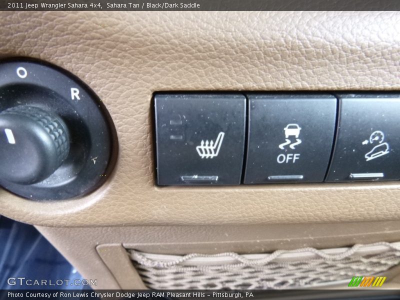 Sahara Tan / Black/Dark Saddle 2011 Jeep Wrangler Sahara 4x4