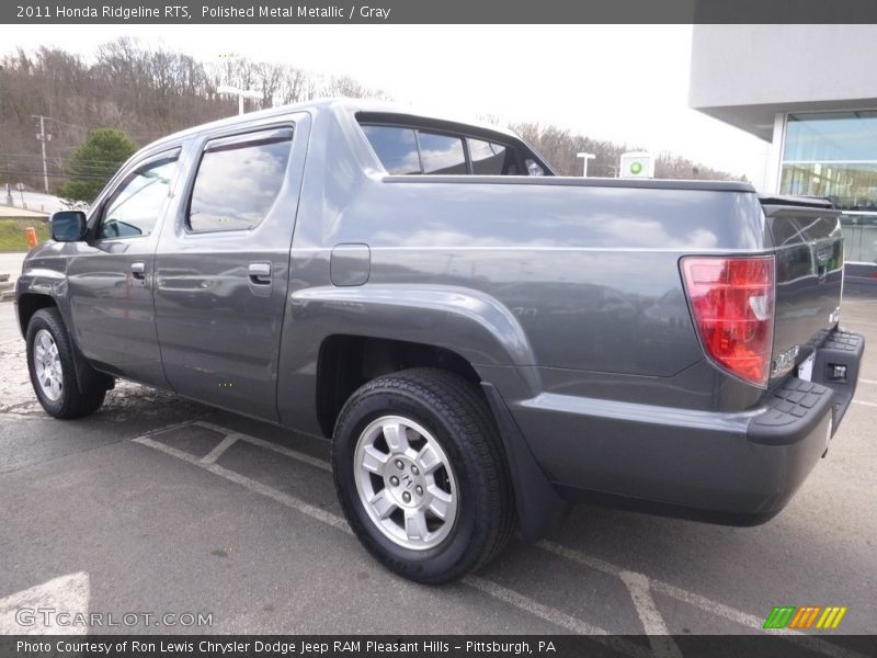 Polished Metal Metallic / Gray 2011 Honda Ridgeline RTS