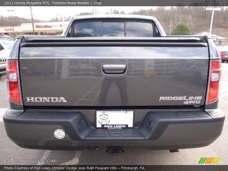 Polished Metal Metallic / Gray 2011 Honda Ridgeline RTS