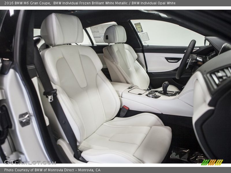 Front Seat of 2016 M6 Gran Coupe