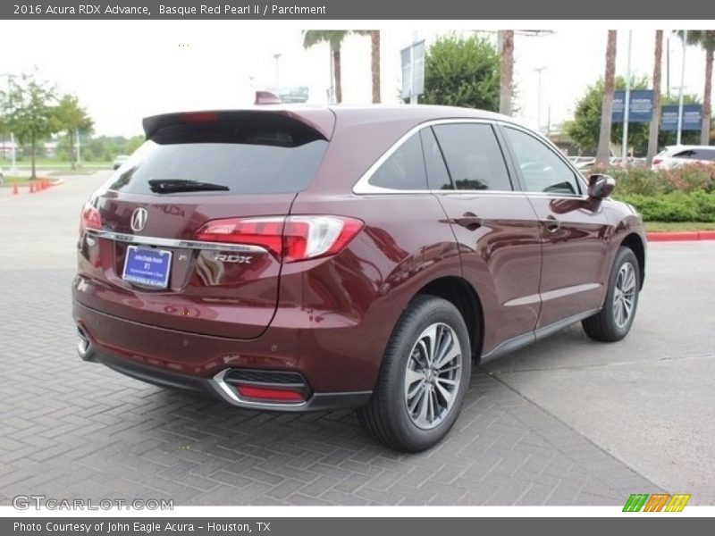 Basque Red Pearl II / Parchment 2016 Acura RDX Advance