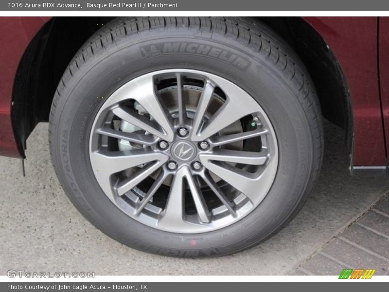 Basque Red Pearl II / Parchment 2016 Acura RDX Advance