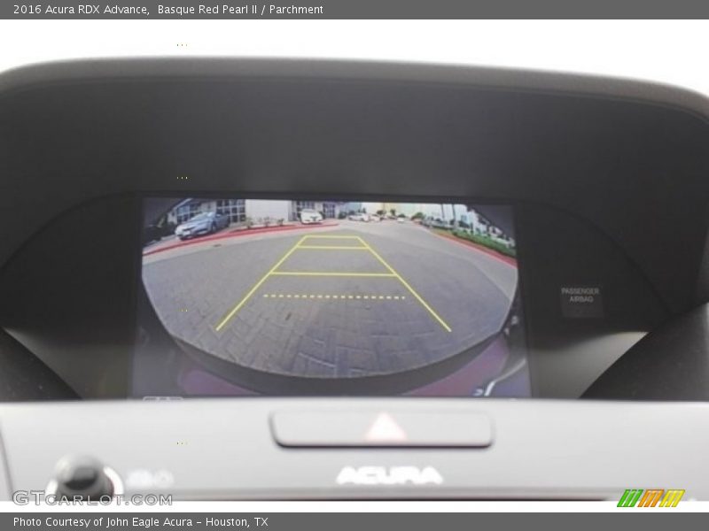 Basque Red Pearl II / Parchment 2016 Acura RDX Advance