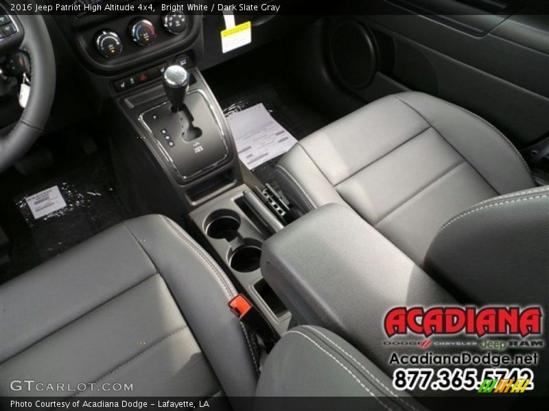 Bright White / Dark Slate Gray 2016 Jeep Patriot High Altitude 4x4